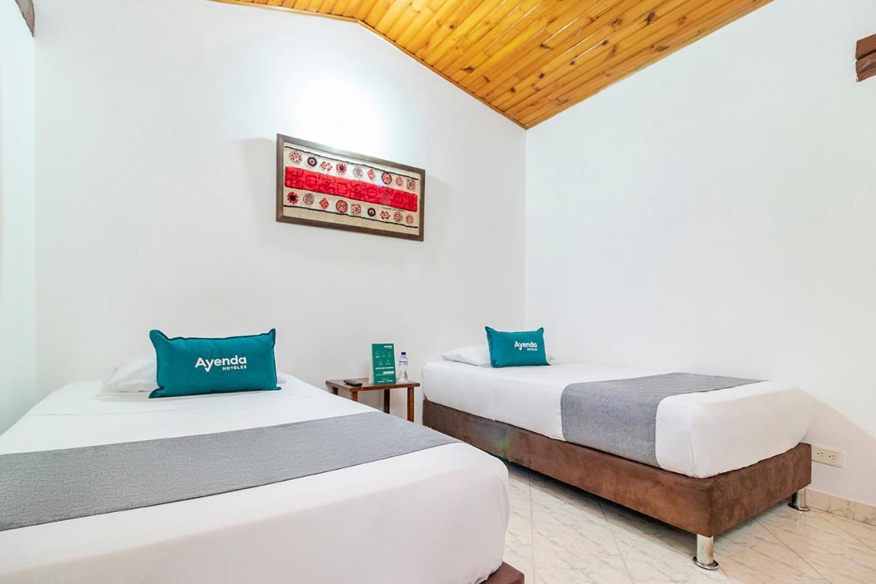 Ayenda Hotel Casona Santa Rosa Chía Dış mekan fotoğraf