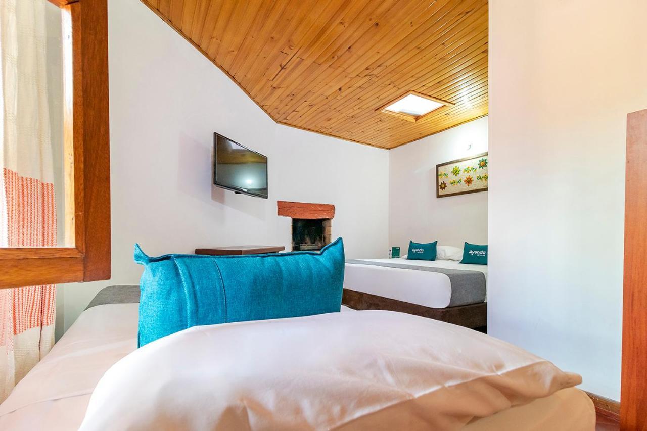 Ayenda Hotel Casona Santa Rosa Chía Dış mekan fotoğraf